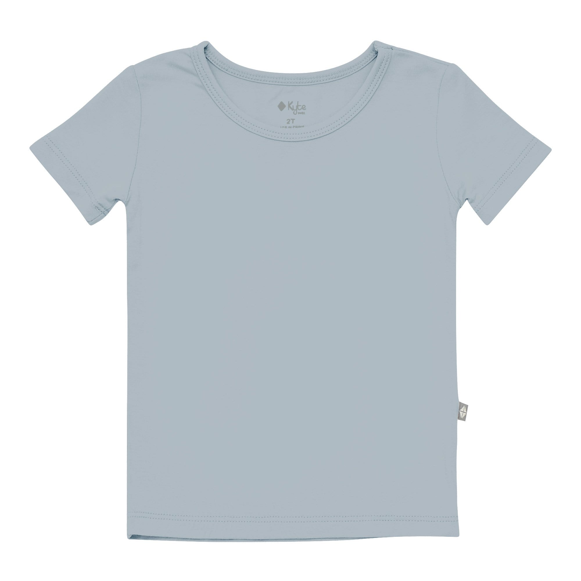Short Sleeve Pajamas in Fog - Image 5
