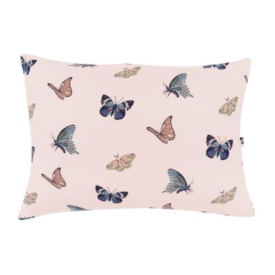 Toddler Pillowcase in Blush Butterfly