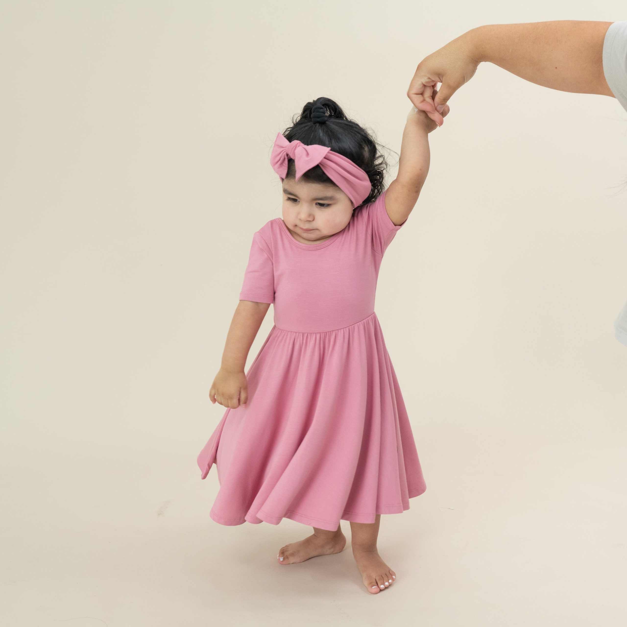 Twirl Dress in Apple Blossom - Image 3