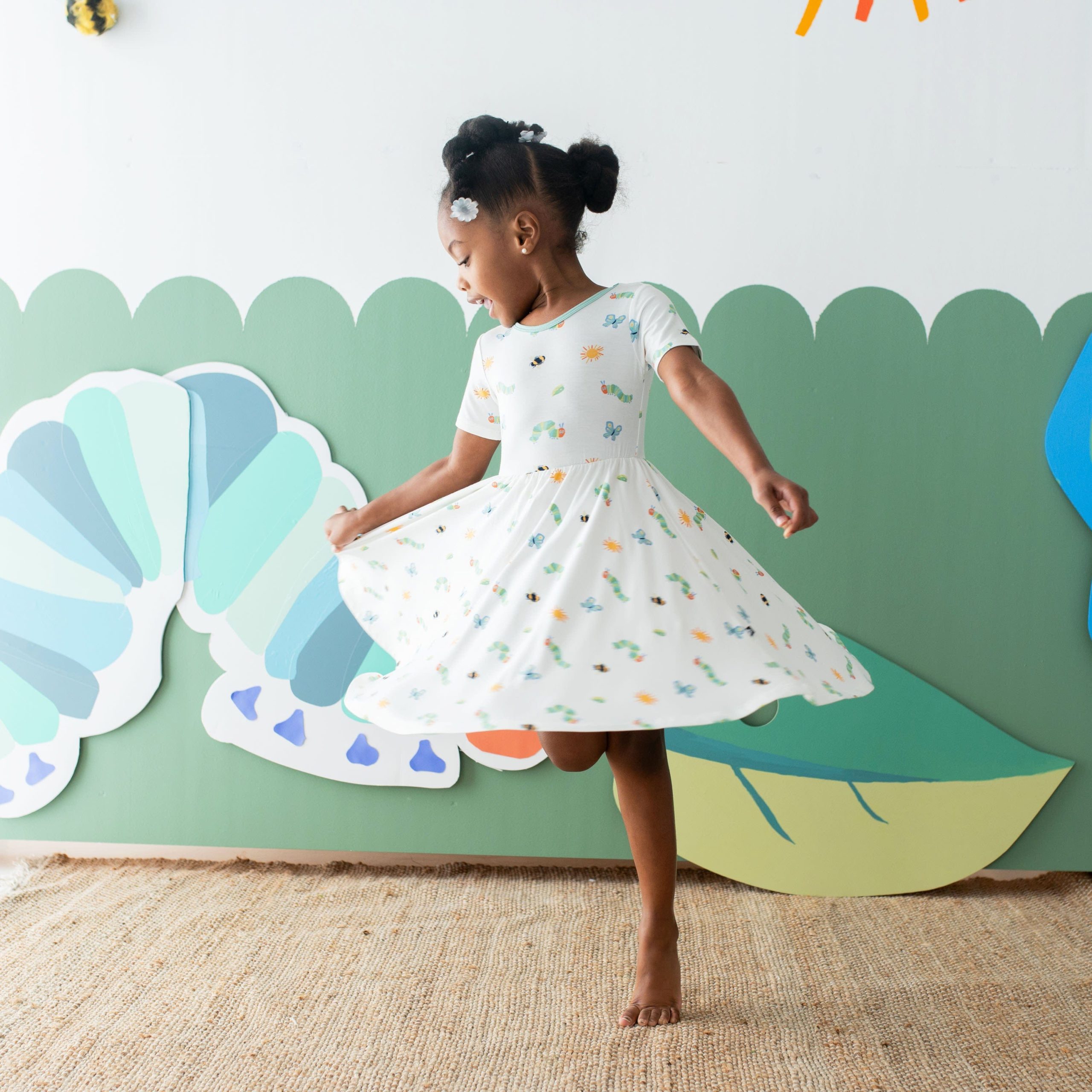 Twirl Dress in The Very Hungry Caterpillar and Friends - Image 3
