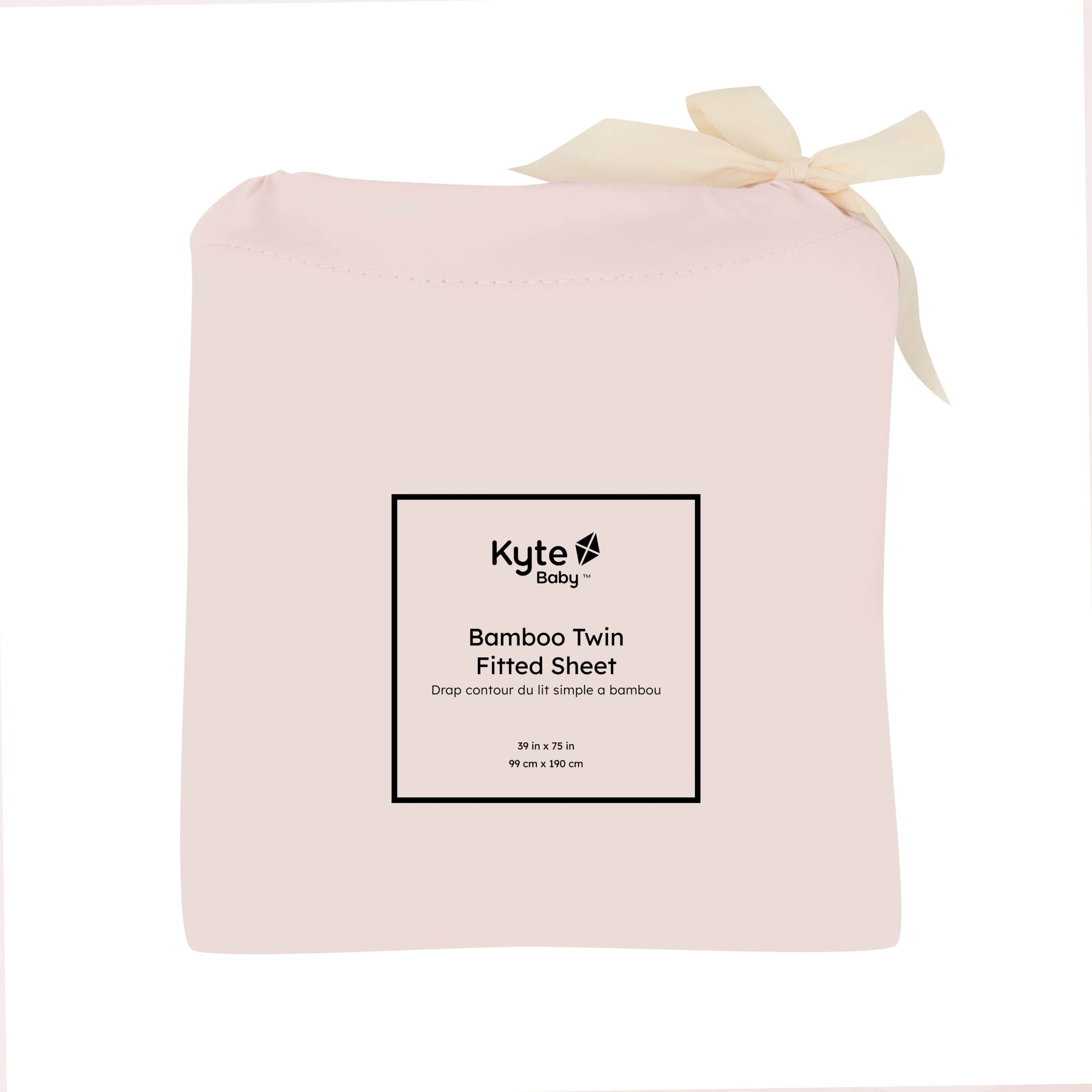 Twin Sheet in Blush - Image 3