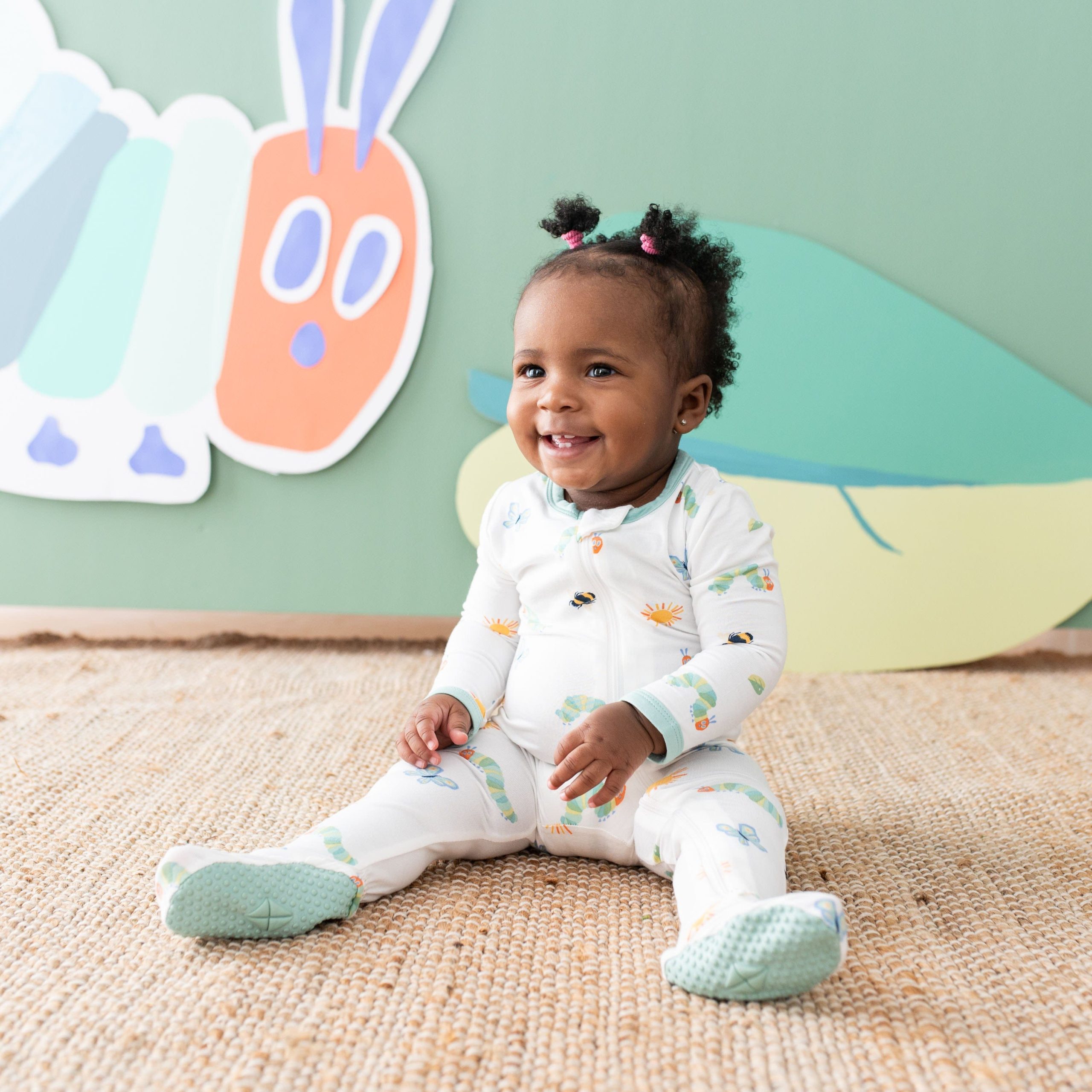Zippered Footie in The Very Hungry Caterpillar and Friends
