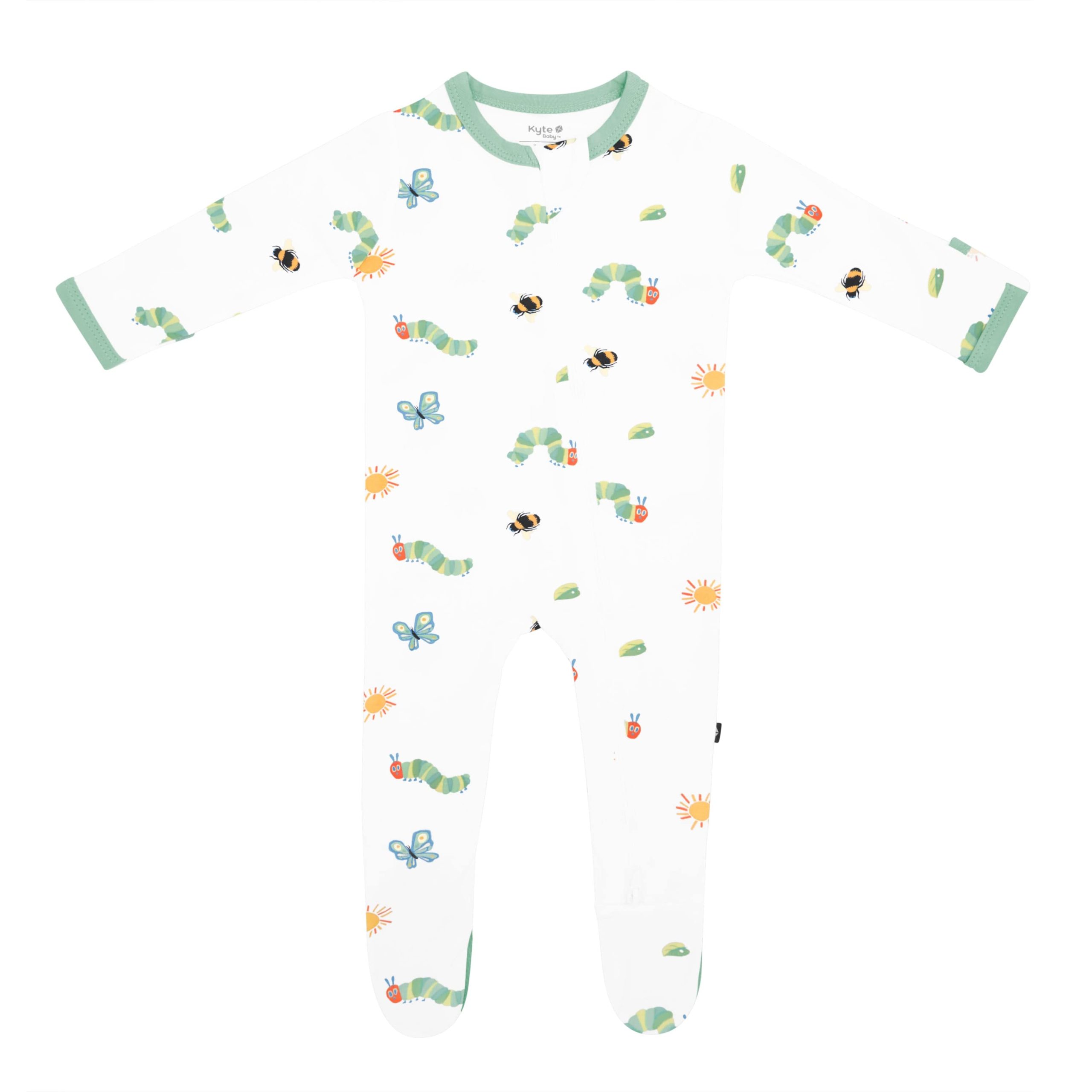 Zippered Footie in The Very Hungry Caterpillar and Friends - Image 2