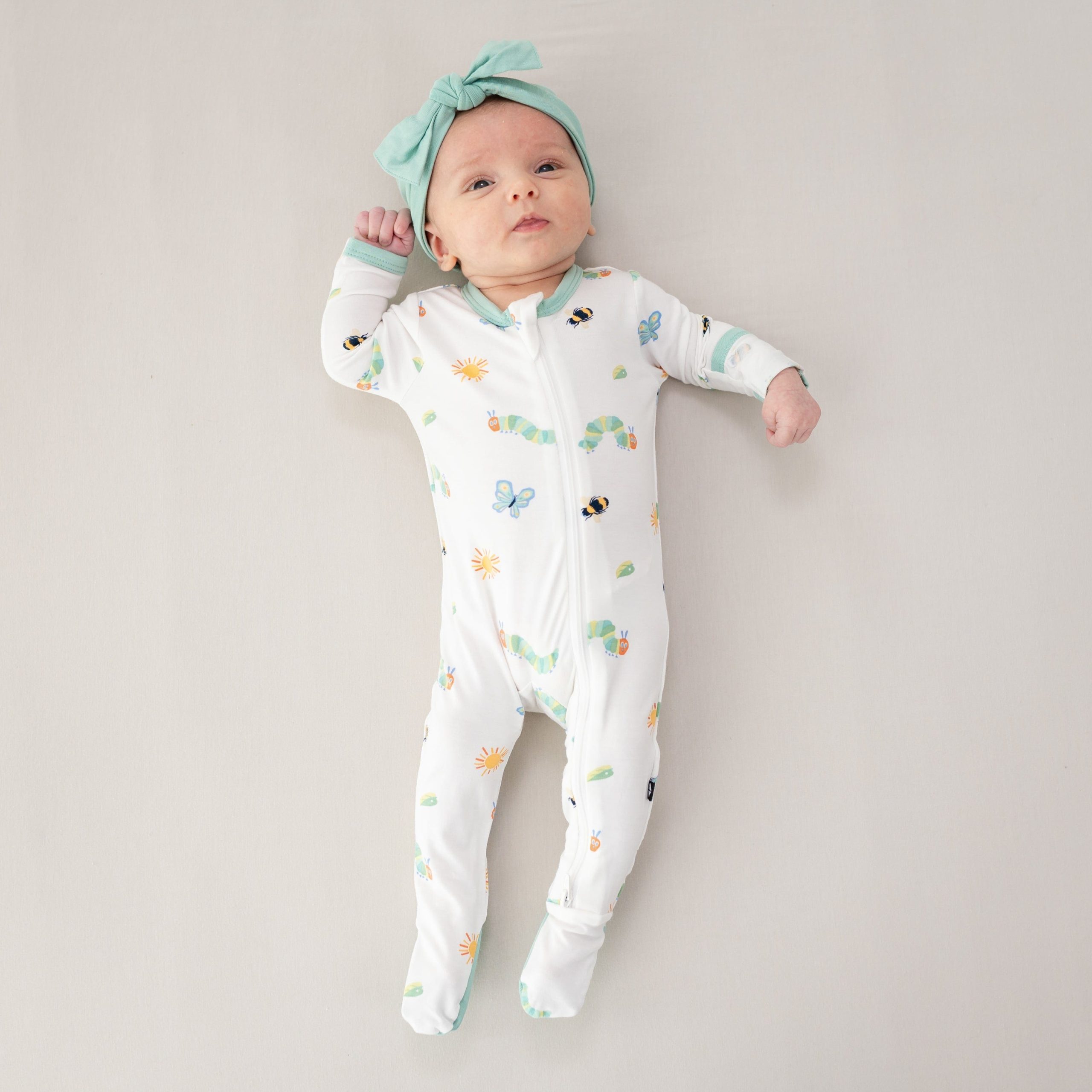 Zippered Footie in The Very Hungry Caterpillar and Friends - Image 4