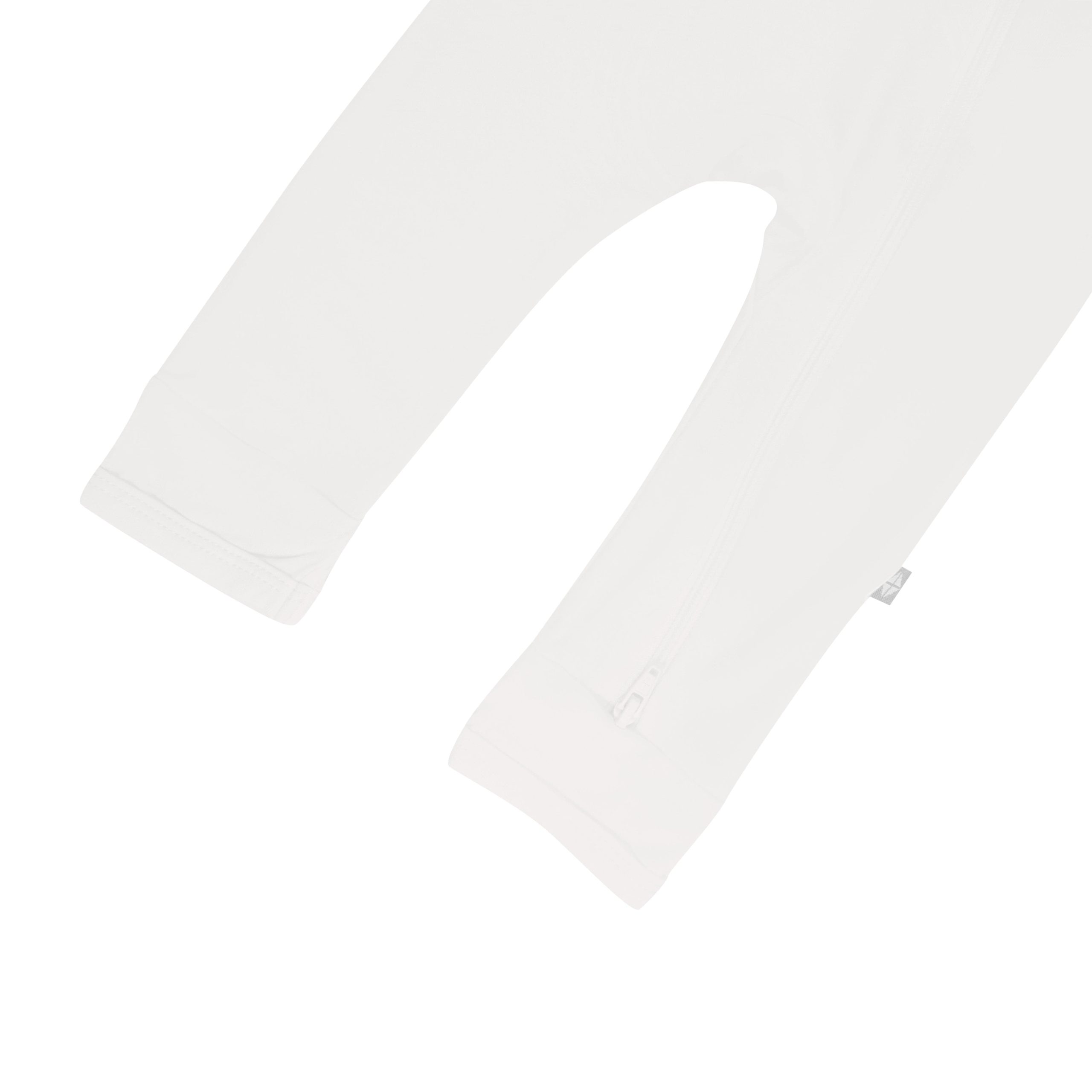 Zippered Romper in Cloud - Image 9